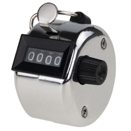 ZW22 KLIKACZ KLIKER RĘCZNY LICZNIK MECHANICZNY PEDOMETR ANALOGOWY DO LICZENIA