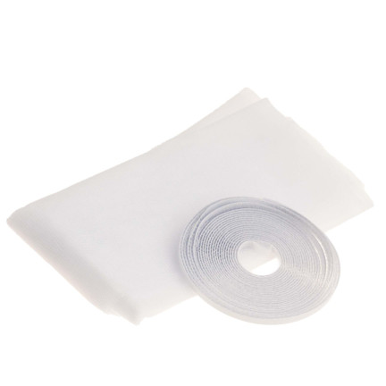 NN15 MOSKITIERA SIATKA NA OKNO OWADY 150x150 + RZEP BIAŁA PRZECIW KOMAROM MUCHOM