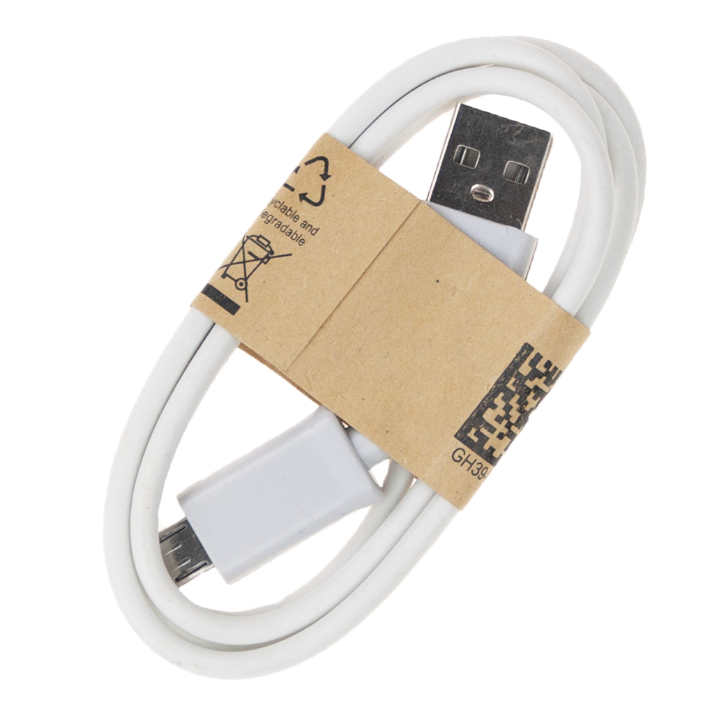 DA5 KABEL MICRO USB ŁADOWARKA DO TELEFONÓW PRZESYŁ DANYCH BIAŁY CZARNY zdjęcie 1