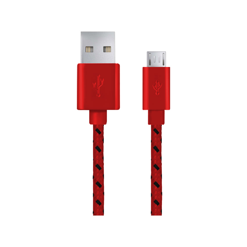EB181R ESPERANZA KABEL MICRO USB 2.0 A-B M/M 2.0M OPLOT CZERWONY