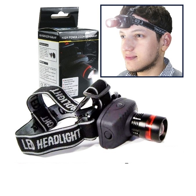 PT36 LATARKA CZOŁOWA LED ZOOM CREE CZOŁÓWKA 3 WAT