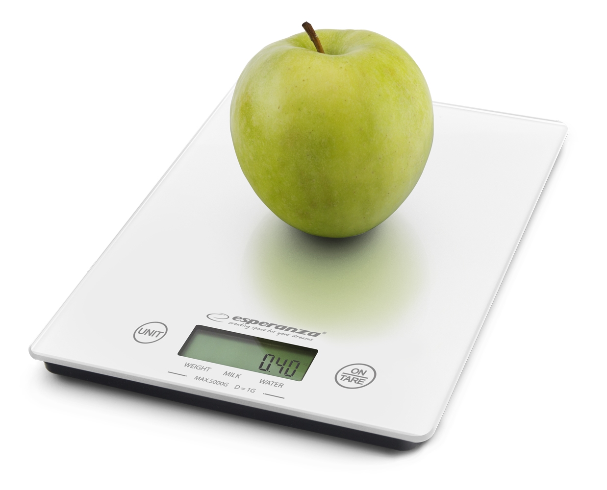 EKS002W waga kuchenna lemon biała esperanza