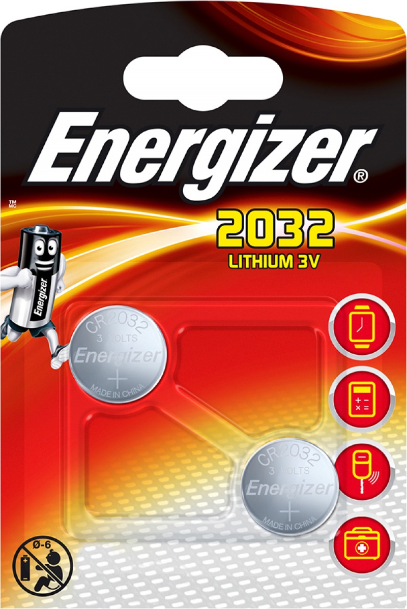 EN6 2x Bateria litowa specjalistyczna Energizer CR2032 zdjęcie 1