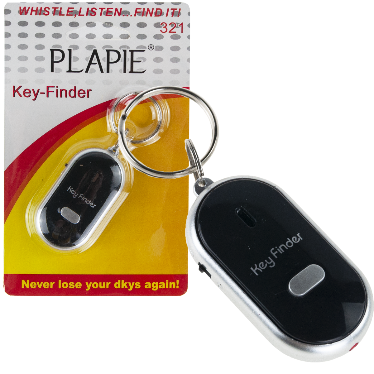 ER82 BRELOK KEYFINDER REAGUJĄCY GWIZD LOKALIZATOR