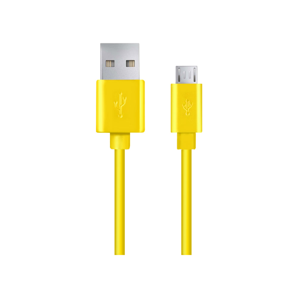 EB177Y ESPERANZA KABEL MICRO USB 2.0 A-B M/M 0.5M ŻÓŁTY zdjęcie 1