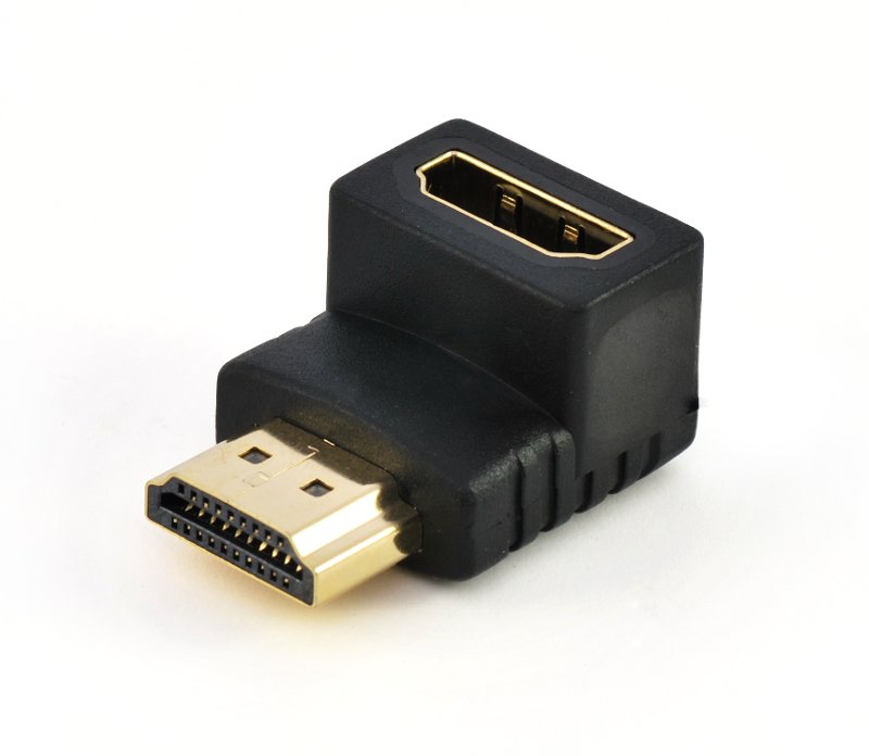 TV28 PRAKTYCZNY ADAPTER HDMI KĄTOWY 90 STOPNI 20mm zdjęcie 1