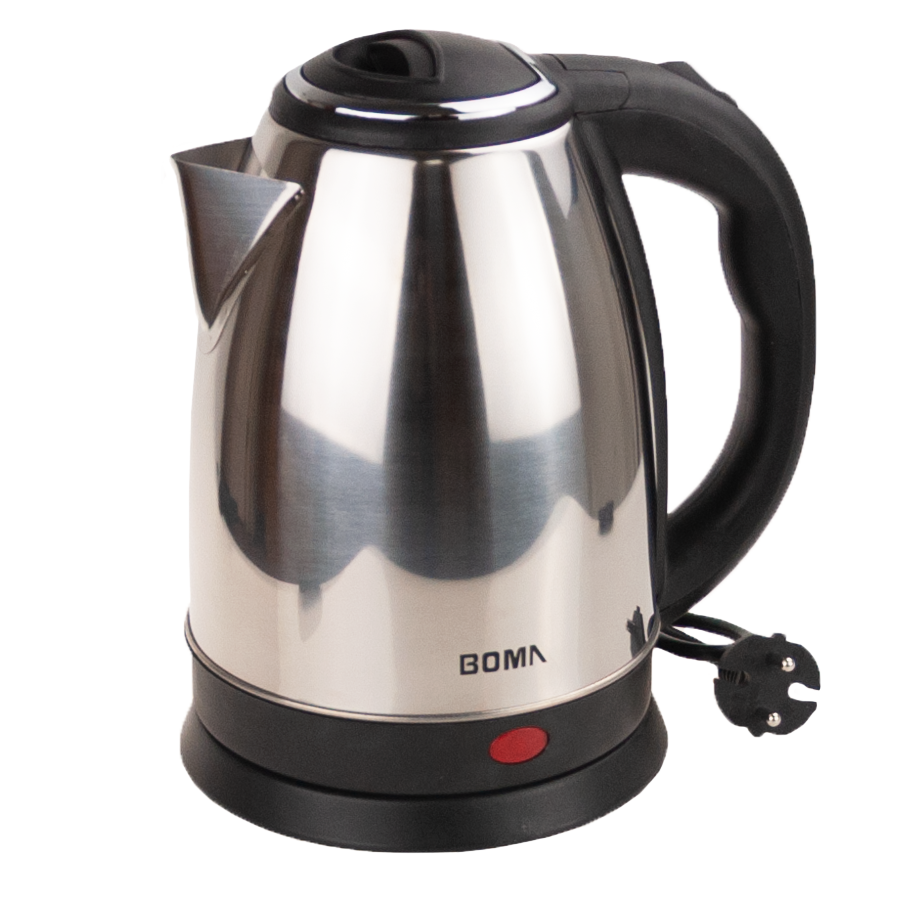 HH42 CZAJNIK ELEKTRYCZNY BEZPRZEWODOWY 2 STAL INOX 2000w duży srebrny