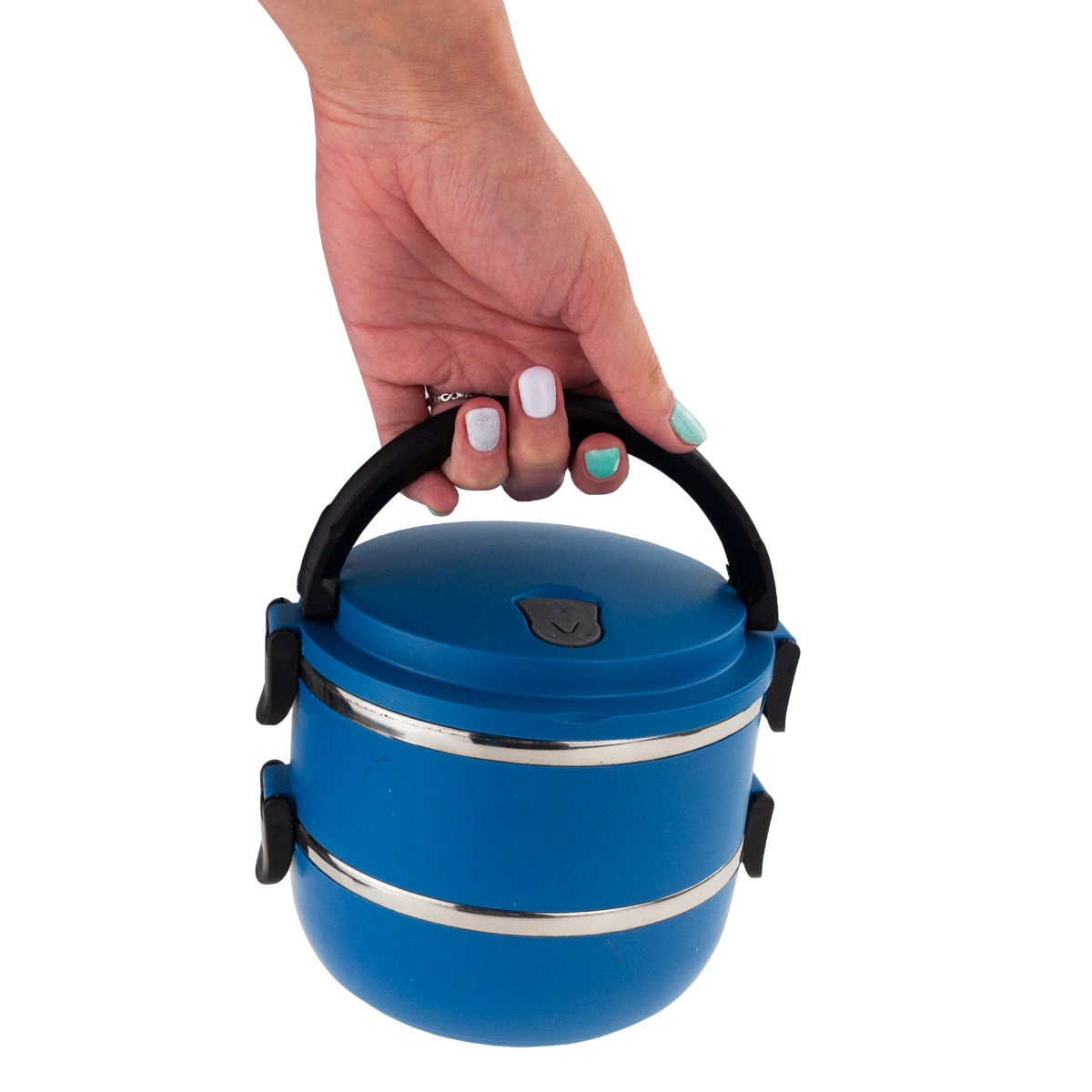 JJ49 TERMOS OBIADOWY POJEMNIK NA ŻYWNOŚĆ LUNCHBOX POKRYWKA 2 CZĘŚCI MISKA