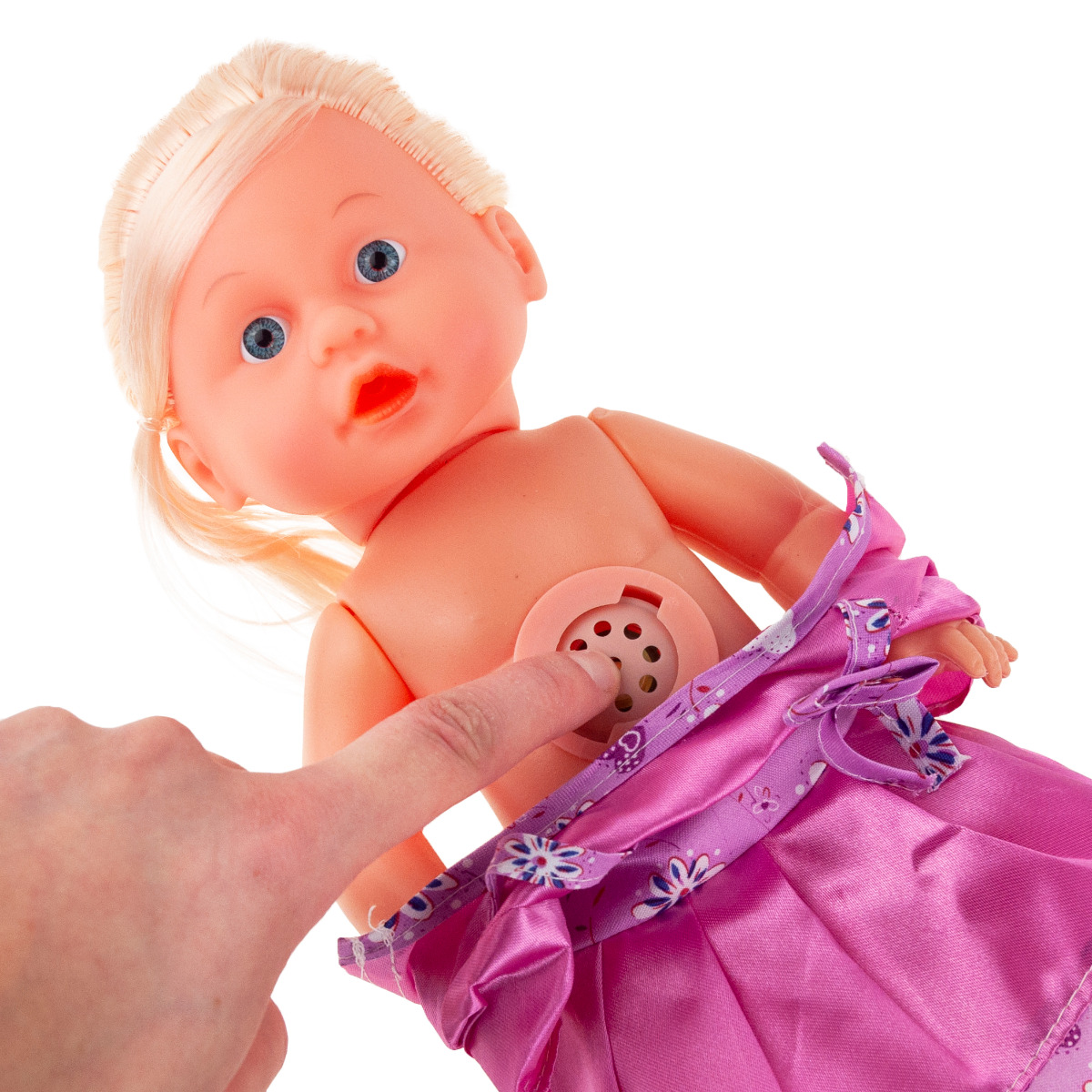 KSL749003 LALKA Z AKCESORIAMI INTERAKTYWNA MÓWI ŚMIEJE SIĘ