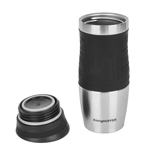 TD18 KUBEK TERMICZNY KonigHOFFER 400ML czarny termos