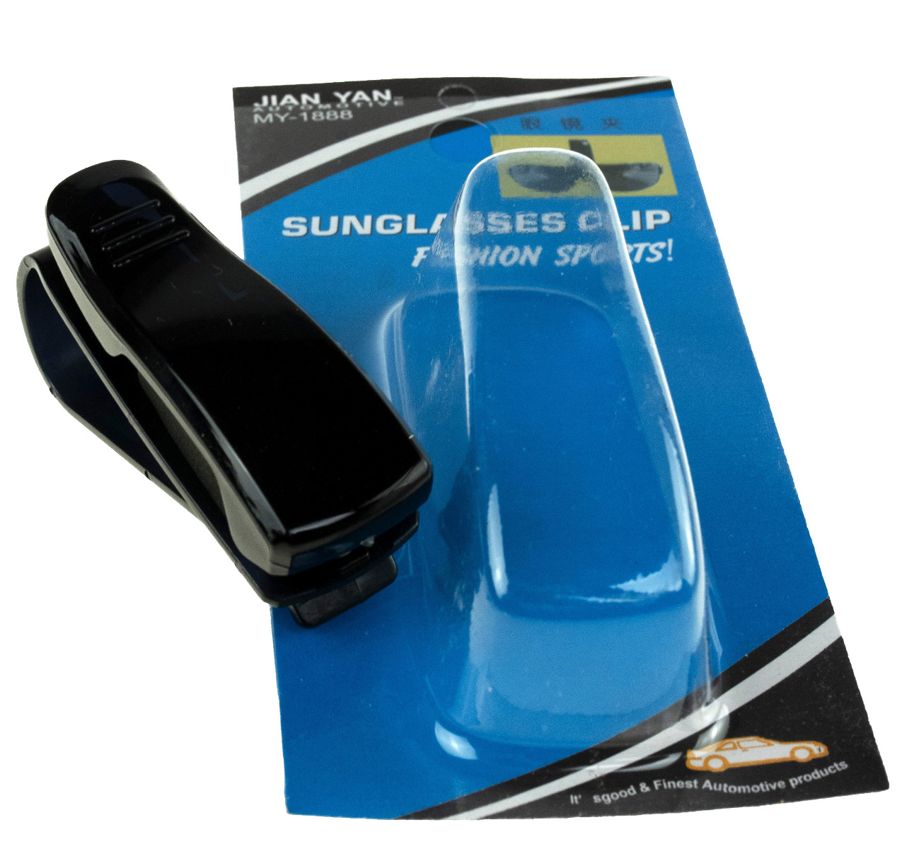 DO75 KLIPS UCHWYT NA OKULARY DO SAMOCHODU NA OSŁONĘ PRZECIWSŁONECZNĄ