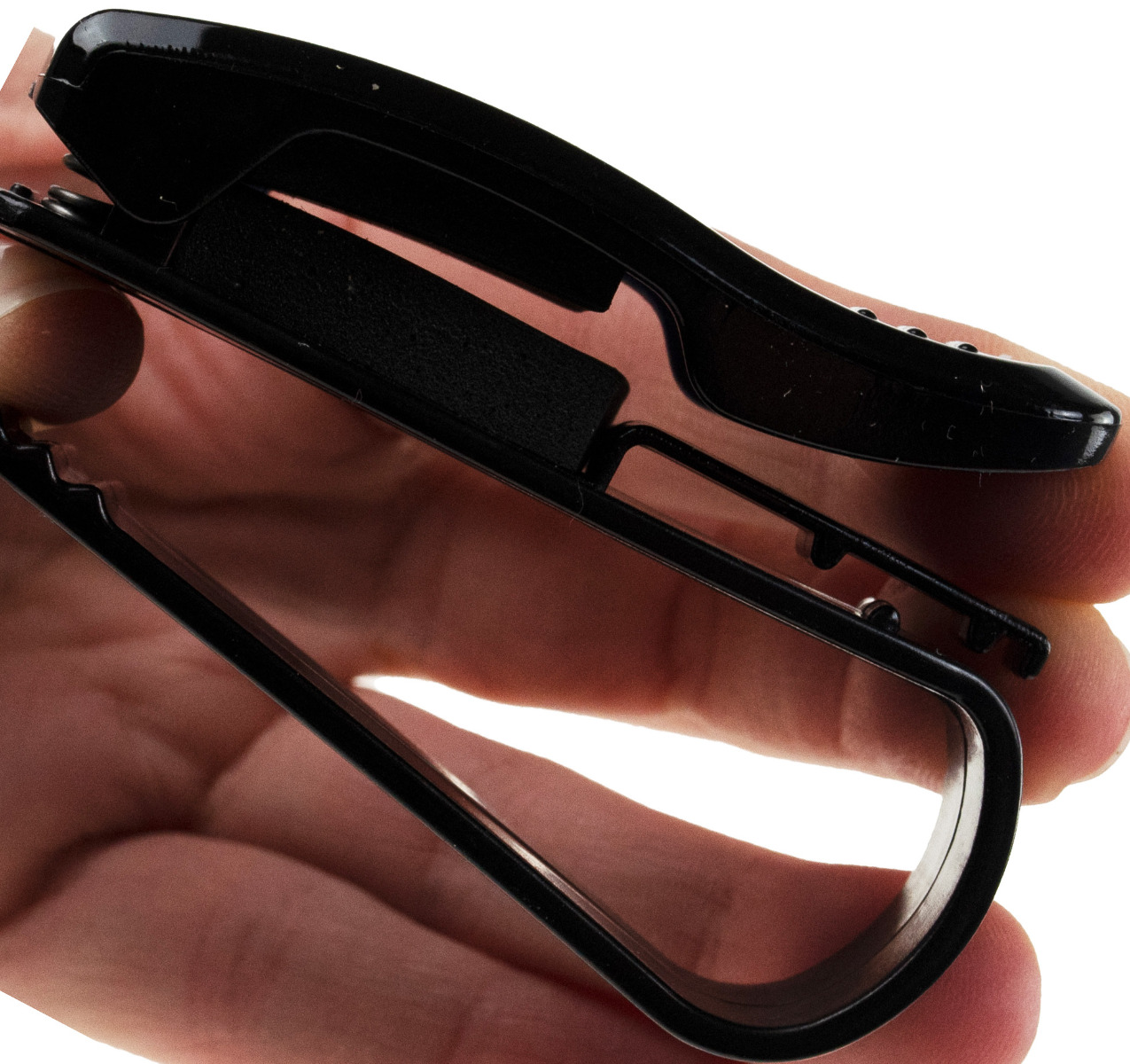 DO75 KLIPS UCHWYT NA OKULARY DO SAMOCHODU NA OSŁONĘ PRZECIWSŁONECZNĄ