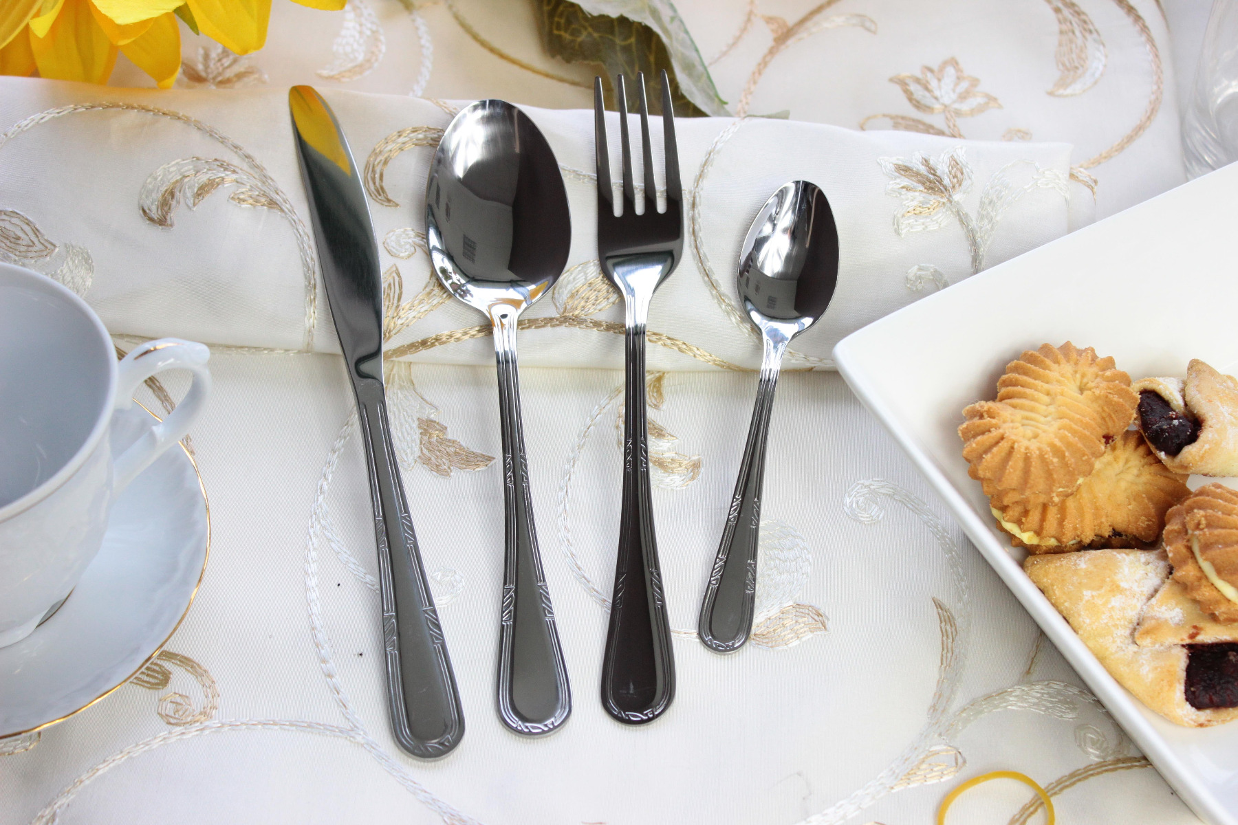 STA7370 KOMPLET SZTUĆCE 24 ELEMENTY ZESTAW DLA 6 OSÓB