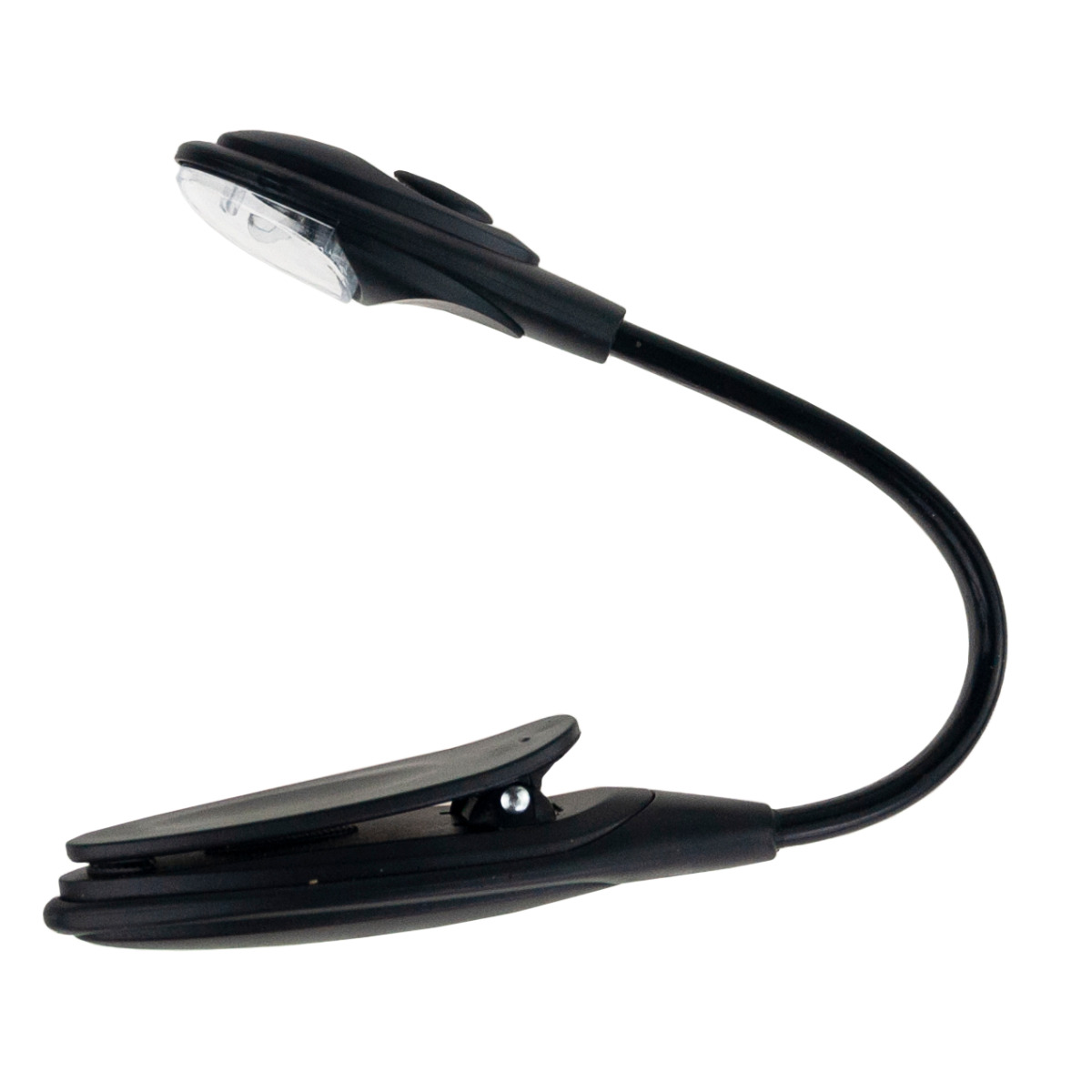 RB90 LAMPKA Z KLIPSEM LED DO CZYTANIA KSIĄŻKI ELASTYCZNA NA MONITOR baterie