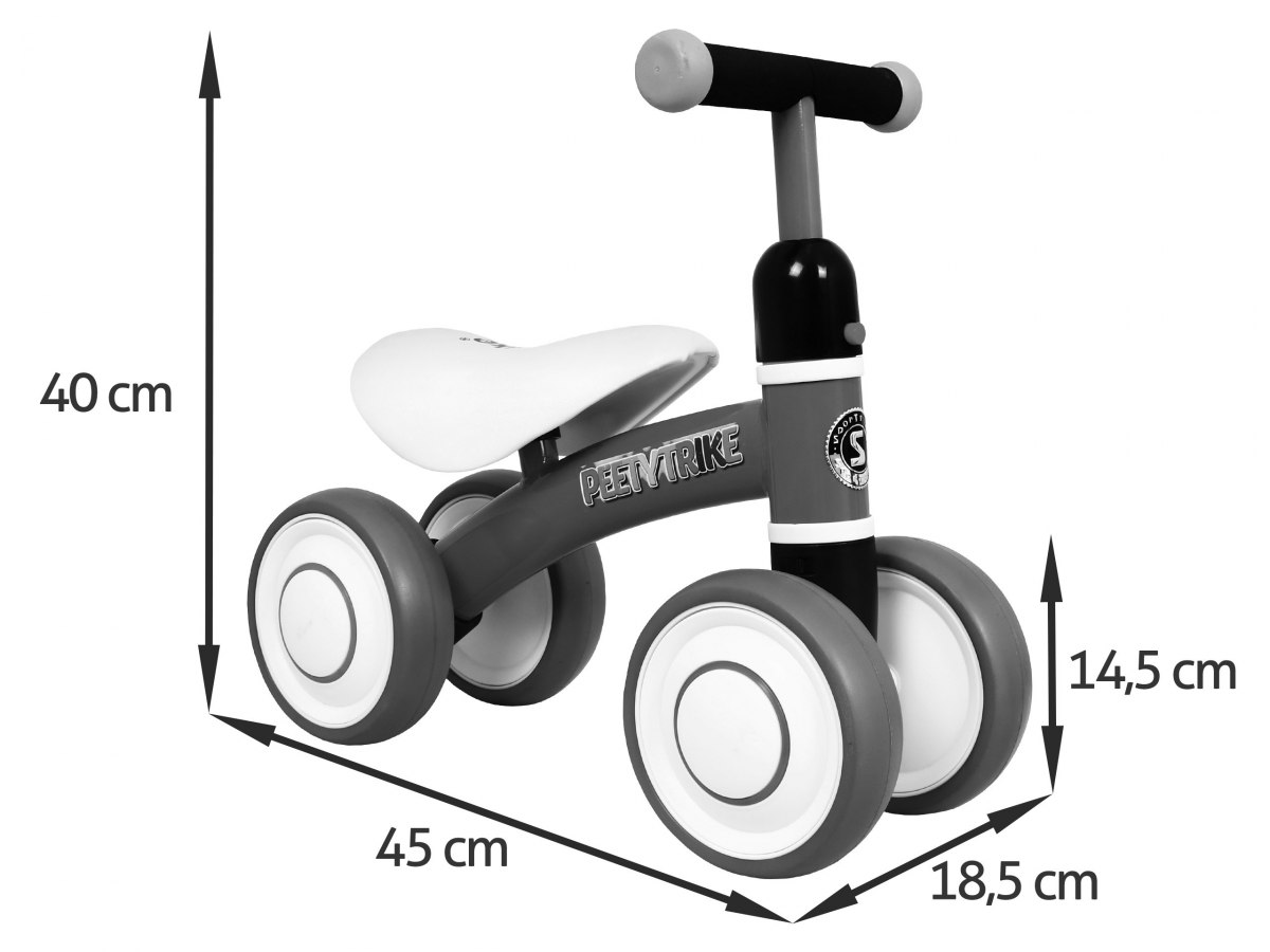 Z7R ROWEREK BIEGOWY JEŹDZIK PETTY TRIKE SPORTRIKE RÓŻÓWY zdjęcie 2