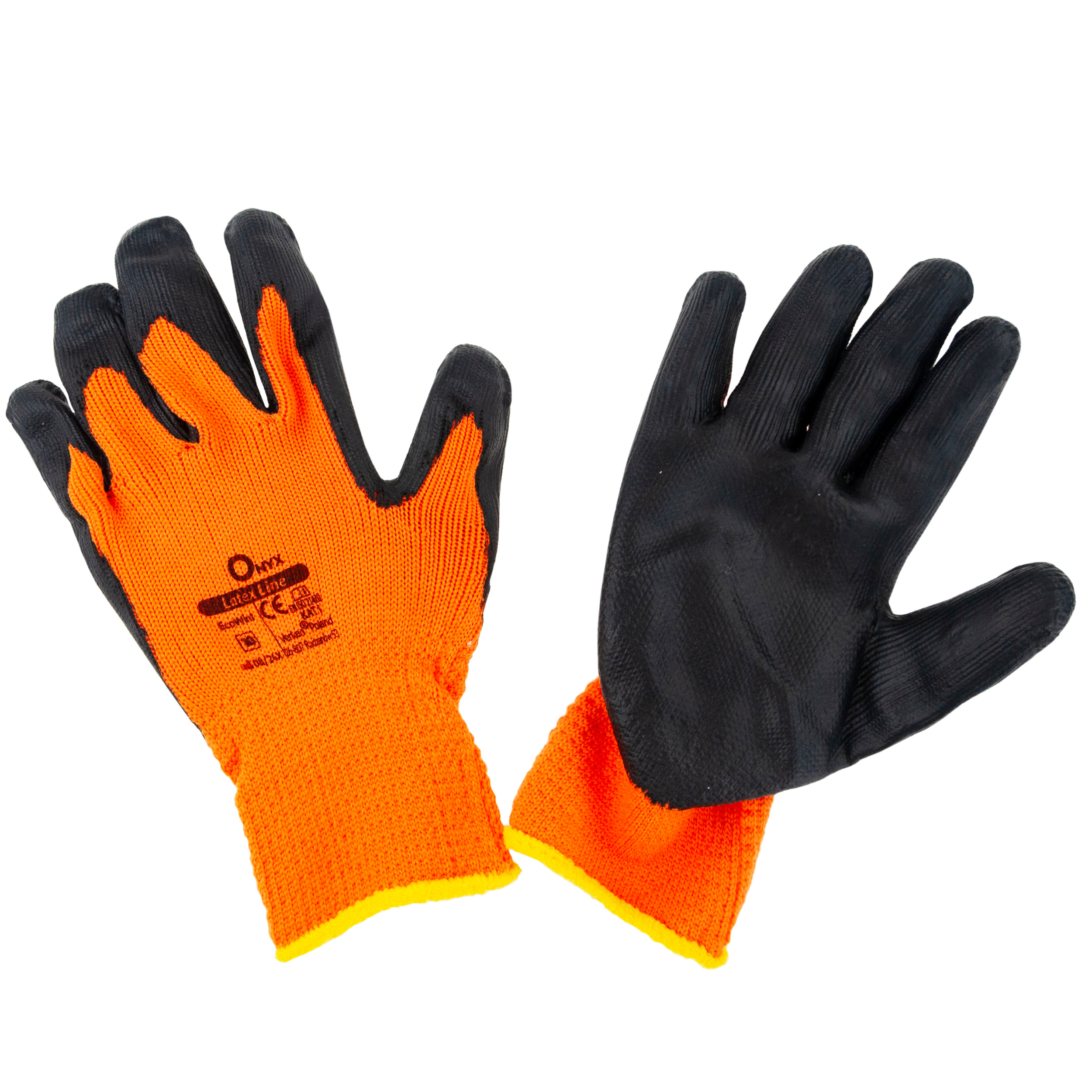 RZ417 RĘKAWICE ROBOCZE OCIEPLANE POWLEKANE LATEKSEM ECOWINT VERKEN