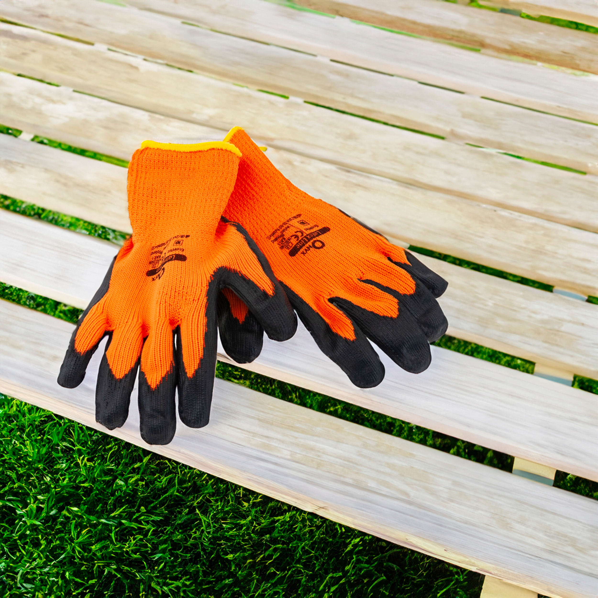 RZ417 RĘKAWICE ROBOCZE OCIEPLANE POWLEKANE LATEKSEM ECOWINT VERKEN