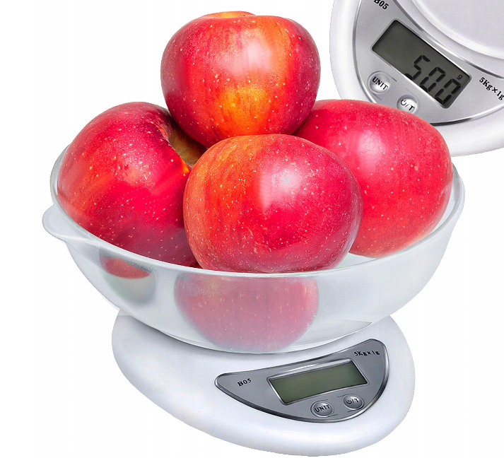 KD33 WAGA KUCHENNA LCD Z MIARKA MISA pojemnik