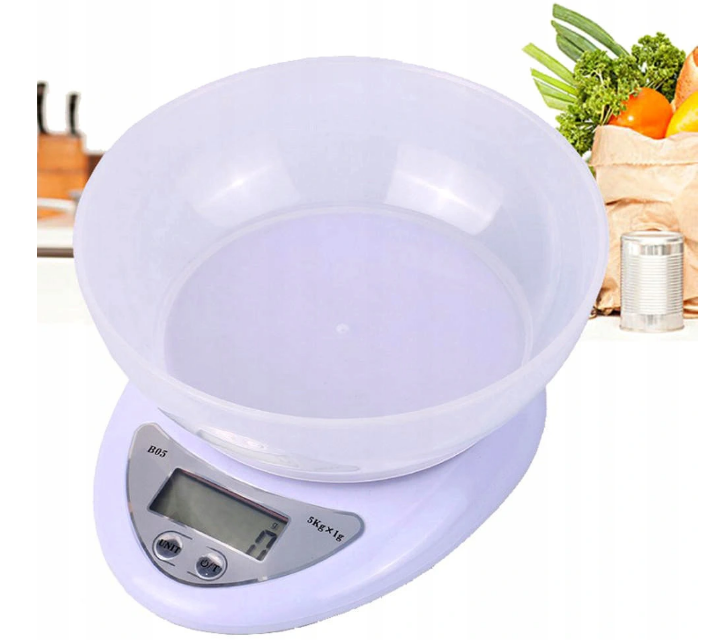 KD33 WAGA KUCHENNA LCD Z MIARKA MISA pojemnik