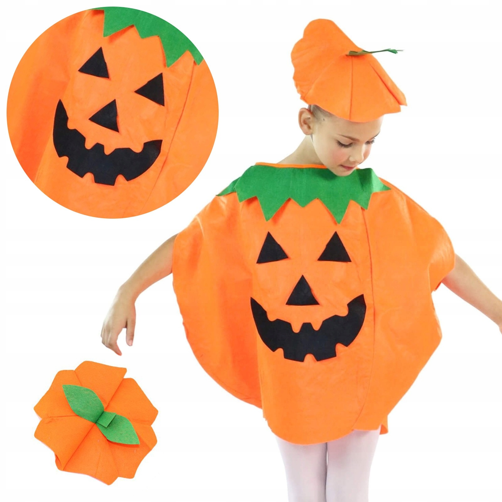 HL36 KOSTIUM DYNIA PRZEBRANIE STRÓJ DYNI NA HALLOWEEN ZESTAW r. M