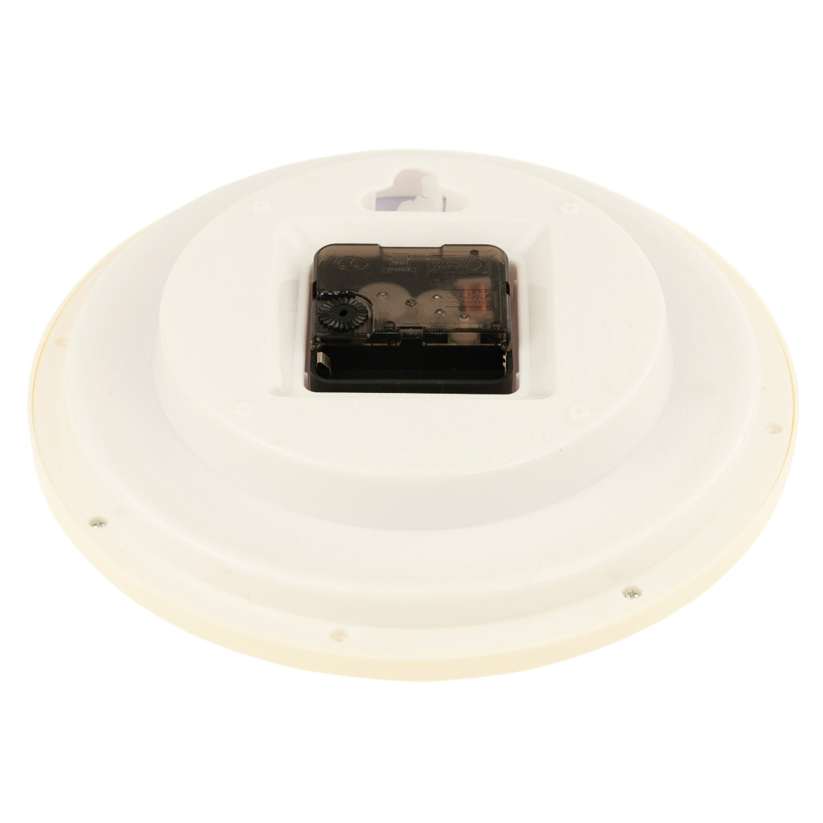 TG48015-1 ZEGAR FLUORESCENCYJNY ŚWIECĄCY W CIEMNOŚCI ŚCIENNY BIALY