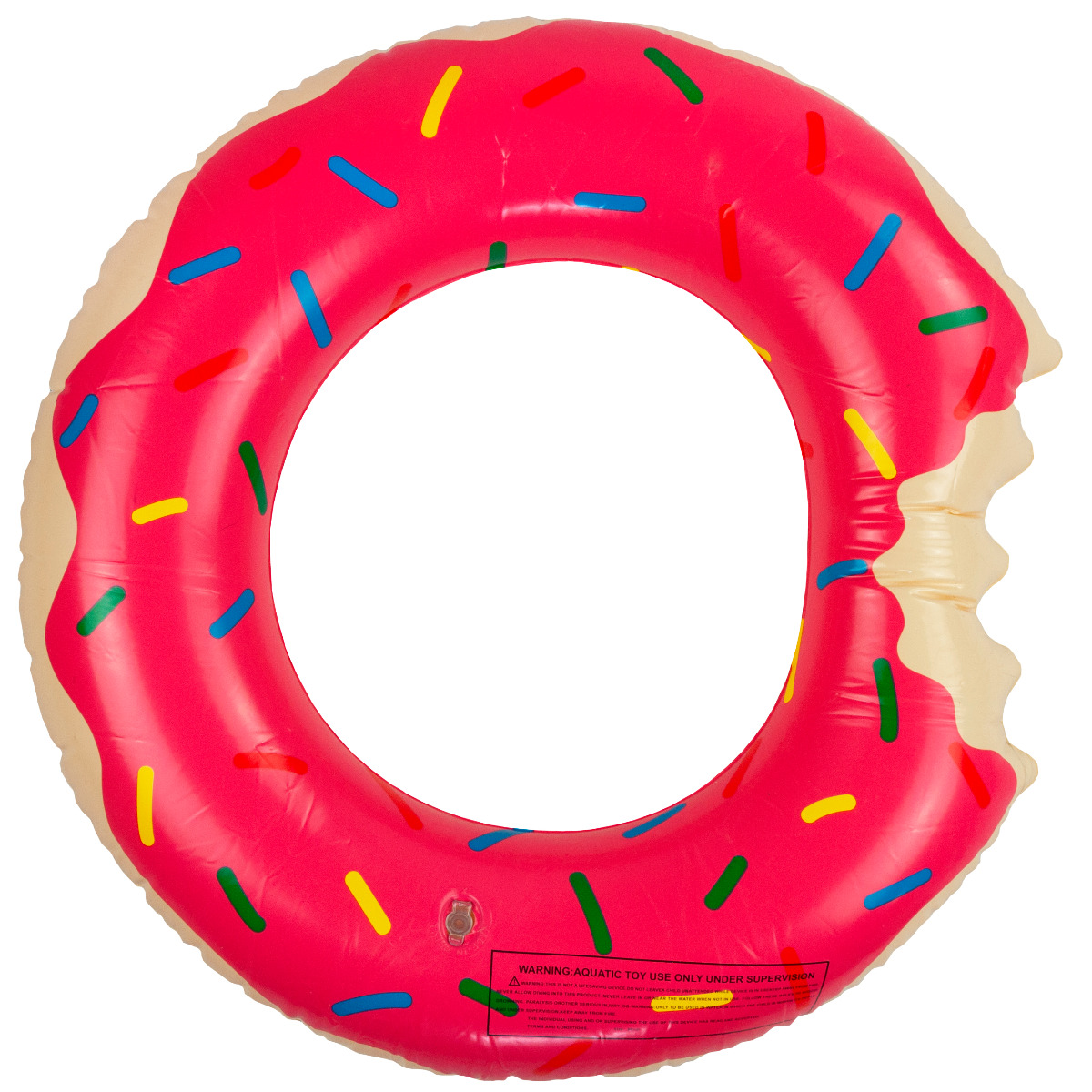 TG48122R KOŁO DMUCHANE PLAŻOWE PĄCZEK DONUT RÓŻOWE