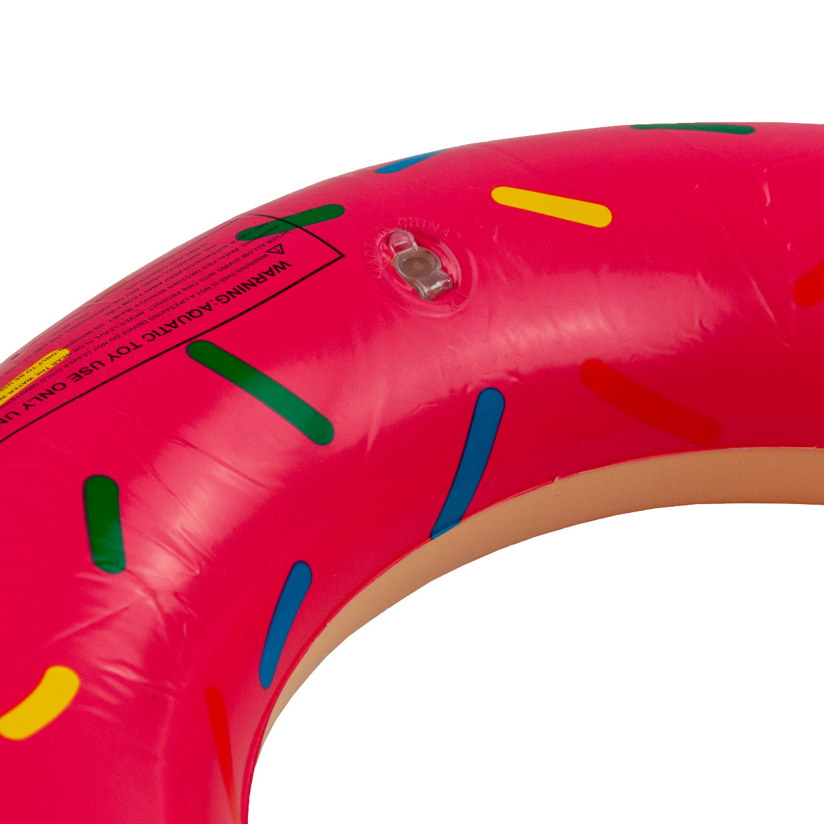 TG48122R KOŁO DMUCHANE PLAŻOWE PĄCZEK DONUT RÓŻOWE