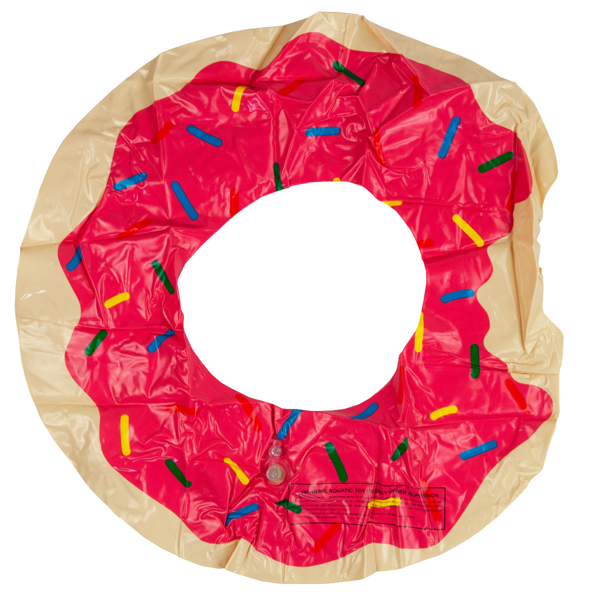 TG48122R KOŁO DMUCHANE PLAŻOWE PĄCZEK DONUT RÓŻOWE