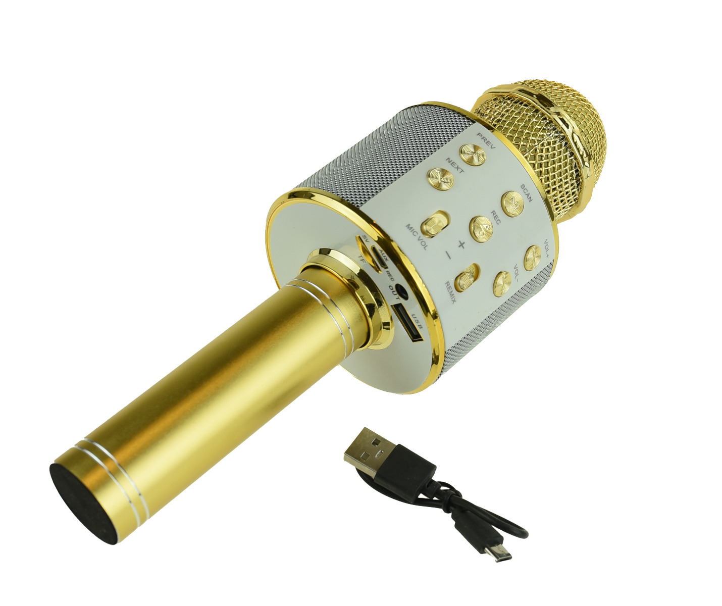 TG67276 MIKROFON BEZPRZEWODOWY KARAOKE DO ŚPIEWANIA BLUETOOTH GŁOŚNIK