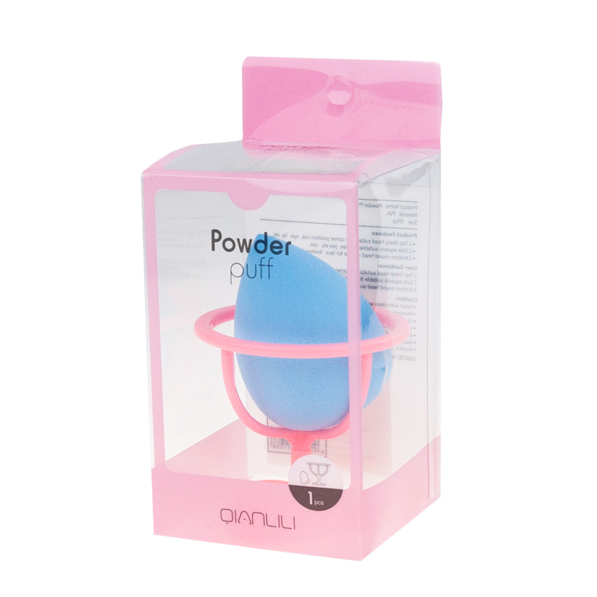 TG56456 GĄBKA DO MAKIJAŻU + STOJAK NA GĄBKI BLENDER ZESTAW