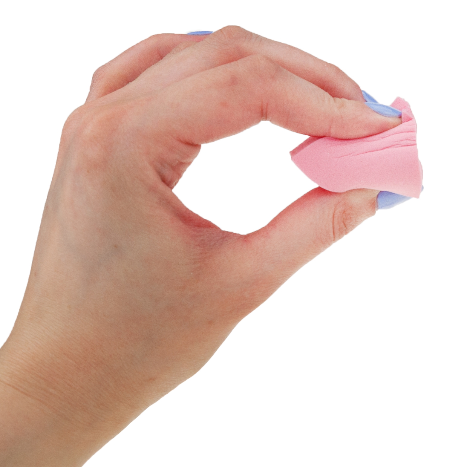 TG56463 GĄBECZKI DO MAKIJAŻU GĄBKA TRÓJKĄTNA 6SZT PUDRU