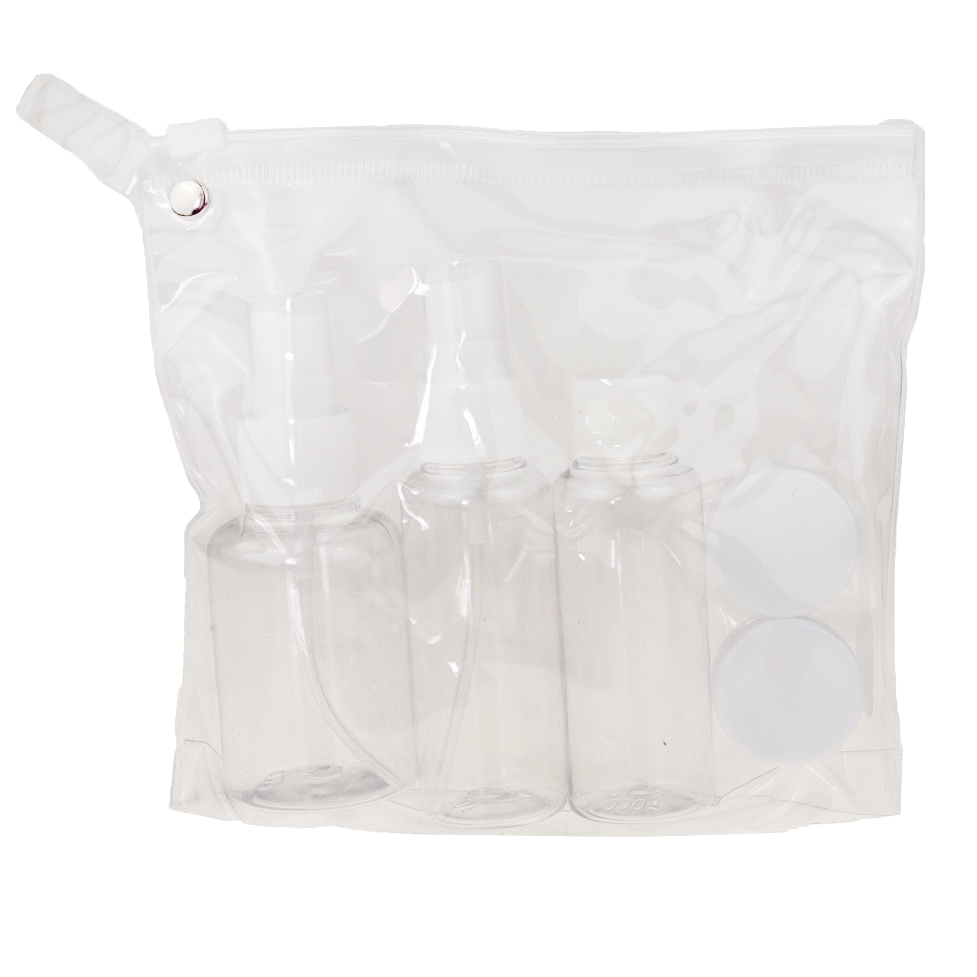 TG56464 POJEMNIKI NA KOSMETYKI DO SAMOLOTU KOSMETYCZKA 7el