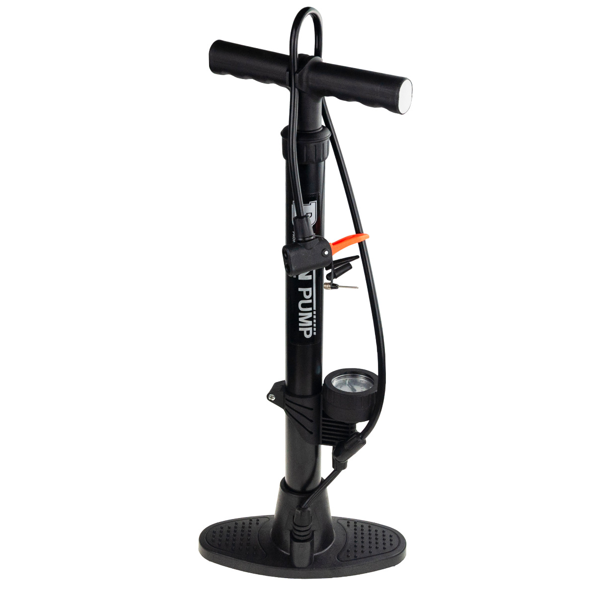 TG60272 POMPKA ROWEROWA MANOMENTR PODŁOGOWA STACJONARNA