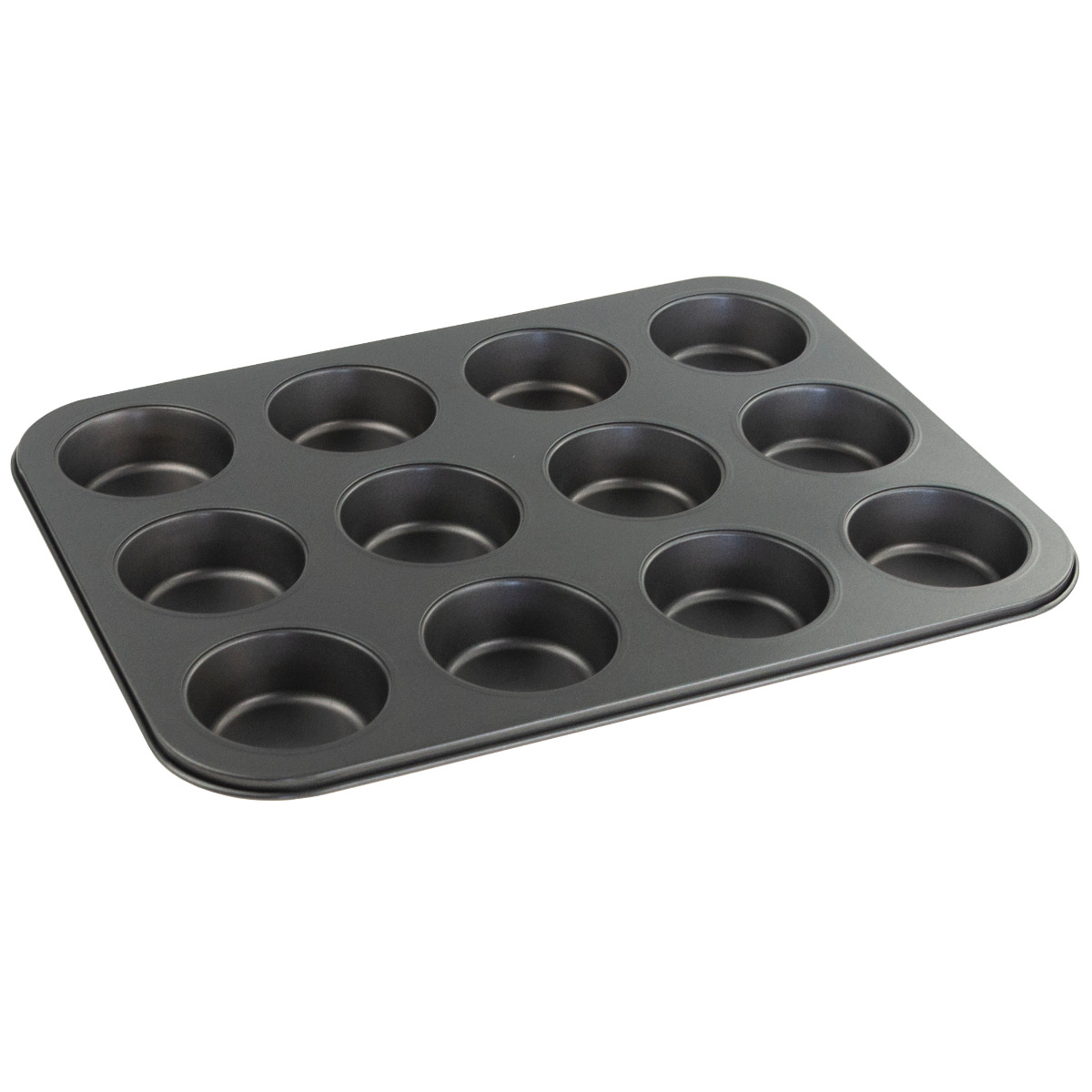 TG66027 FORMA DO PIECZENIA BABECZEK MUFFIN BLACHA FOREMKA NA 12 BABECZEK non-stick zdjęcie 3