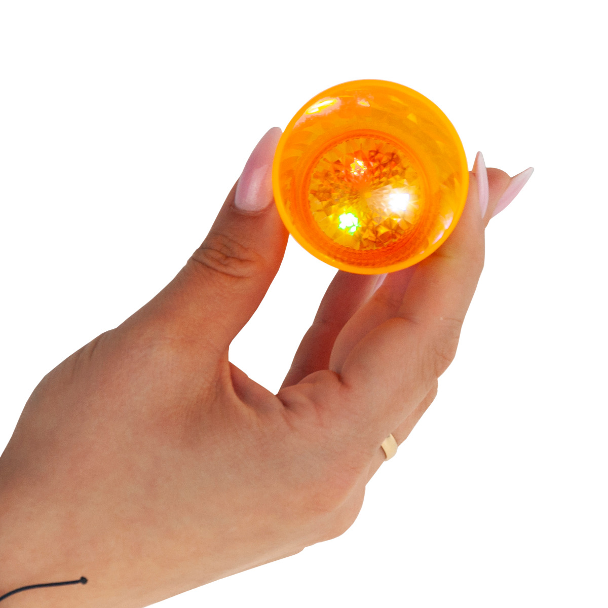 TG66287 KIELISZEK NA HALLOWEEN ŚWIECĄCY LED CZASZKA DYNIA