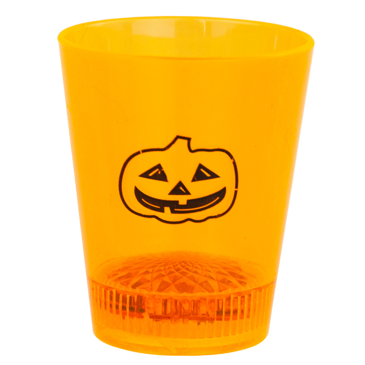 TG66287 KIELISZEK NA HALLOWEEN ŚWIECĄCY LED CZASZKA DYNIA