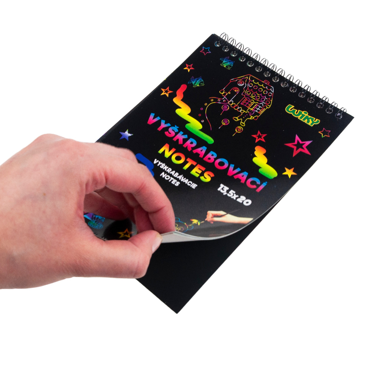 TG67286 WYDRAPYWANKA ZDRAPYWANKA KOLOROWANKA NOTES A5