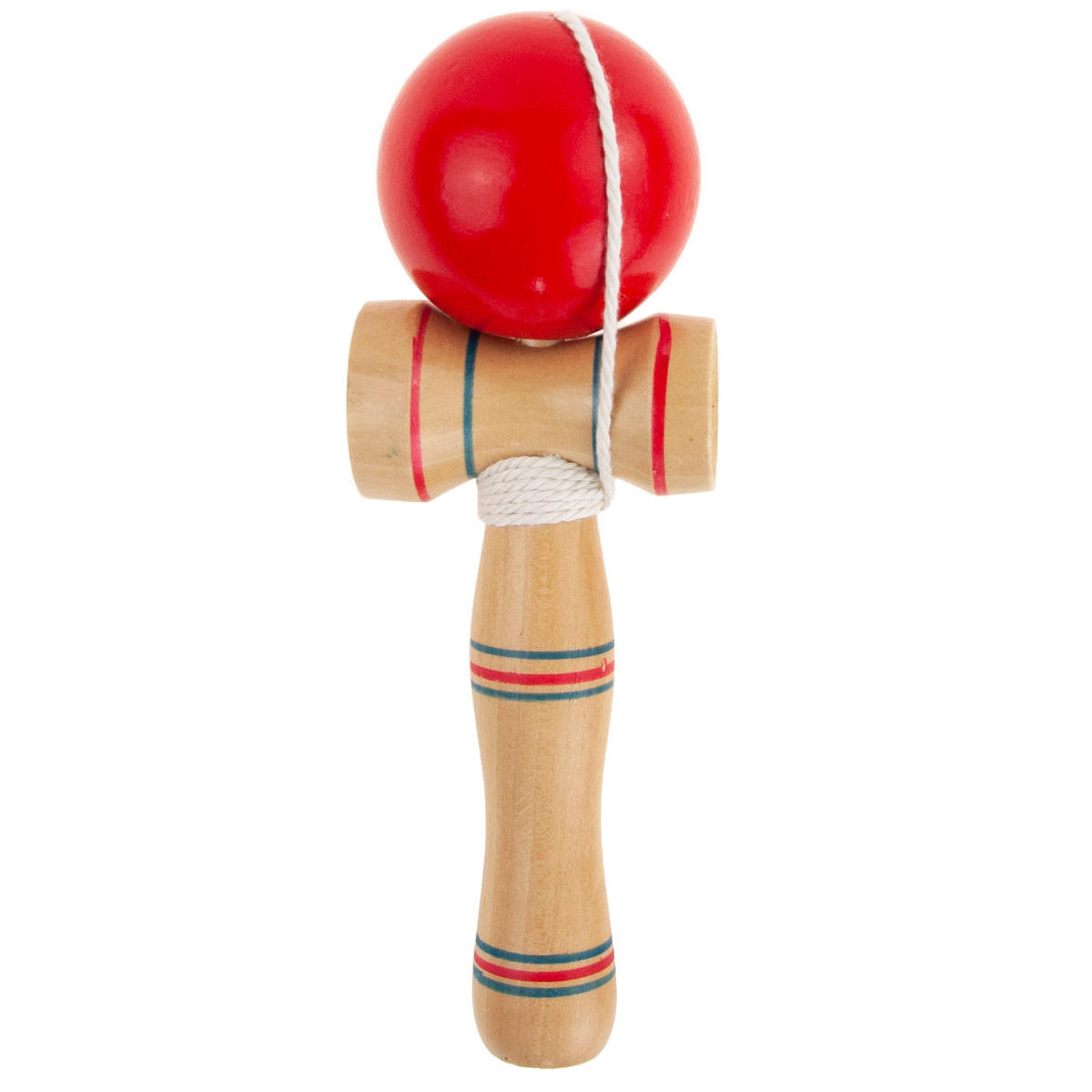 TG67313 KENDAMA DREWNIANA KLASYCZNA JAPOŃSKA GRA ZRĘCZNOŚCIOWA ŁAPANIE PIŁECZKI zdjęcie 2