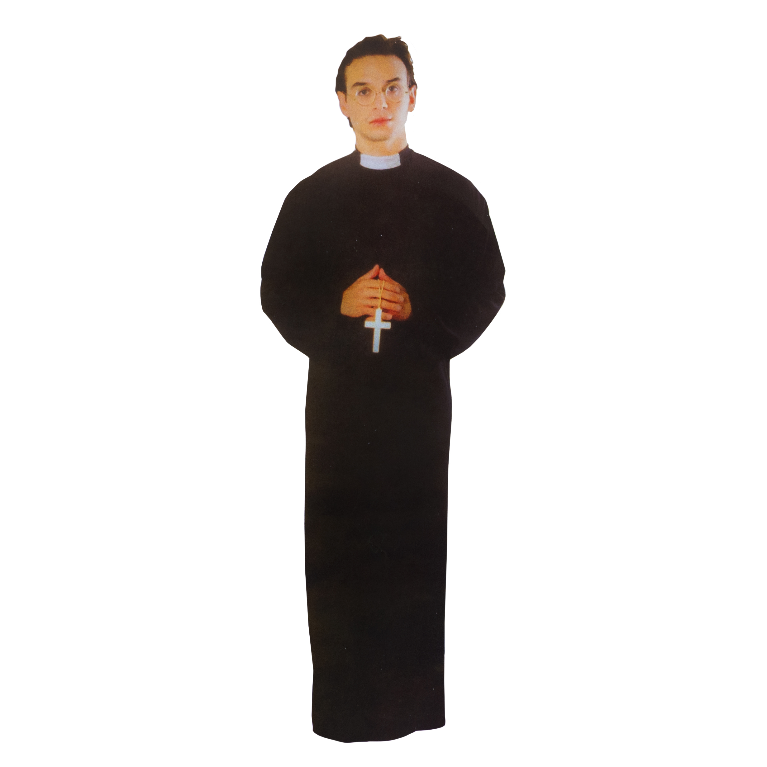 TG70259 KOSTIUM KSIĘDZA STRÓJ PRZEBRANIE HALLOWEEN KARNAWAŁ SUTANNA KLERYK