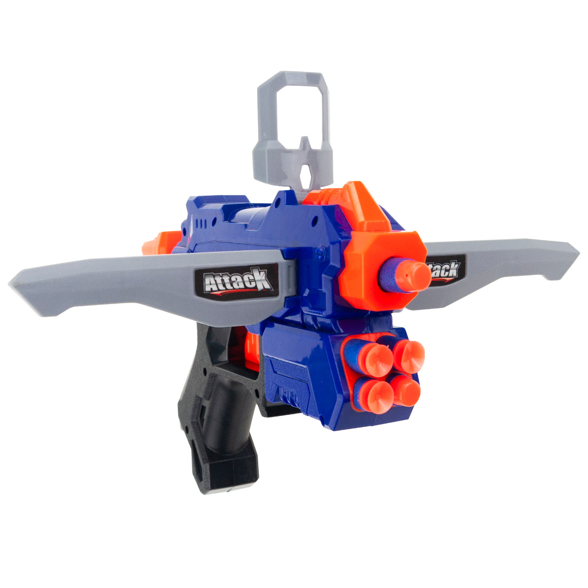 TG71059 PISTOLET NA STRZAŁKI NERF ELITE N-STRIKE Z NABOJAMI WYRZUTNIA STRZAŁEK zdjęcie 2