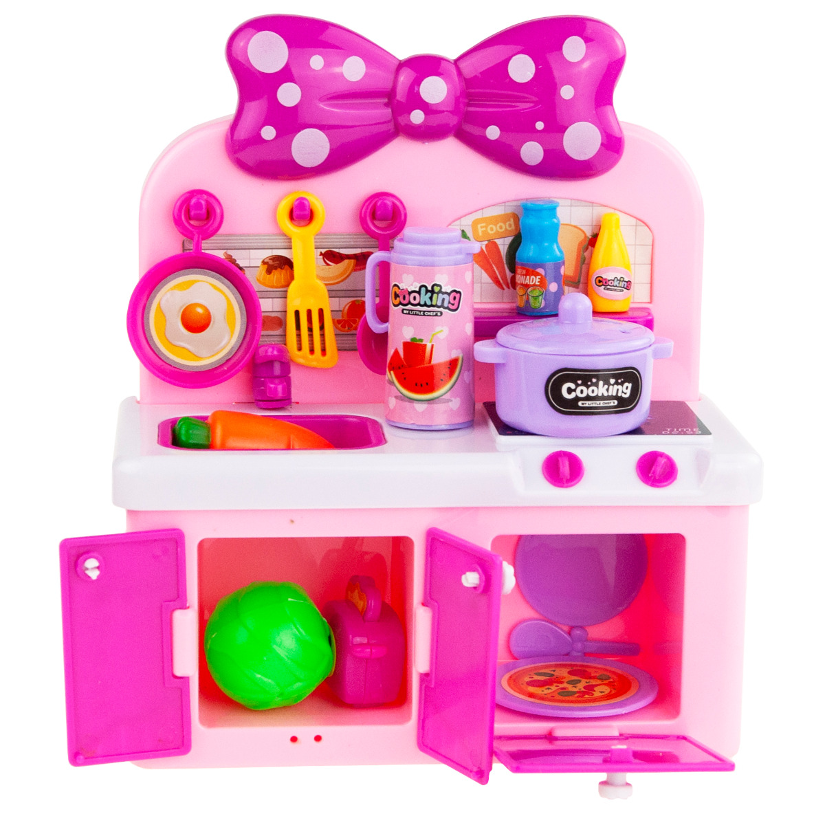 TG71072 KUCHNIA DLA DZIECI ZLEW PALNIK GARNEK ZESTAW KUCHENNY Z AKCESORIAMI