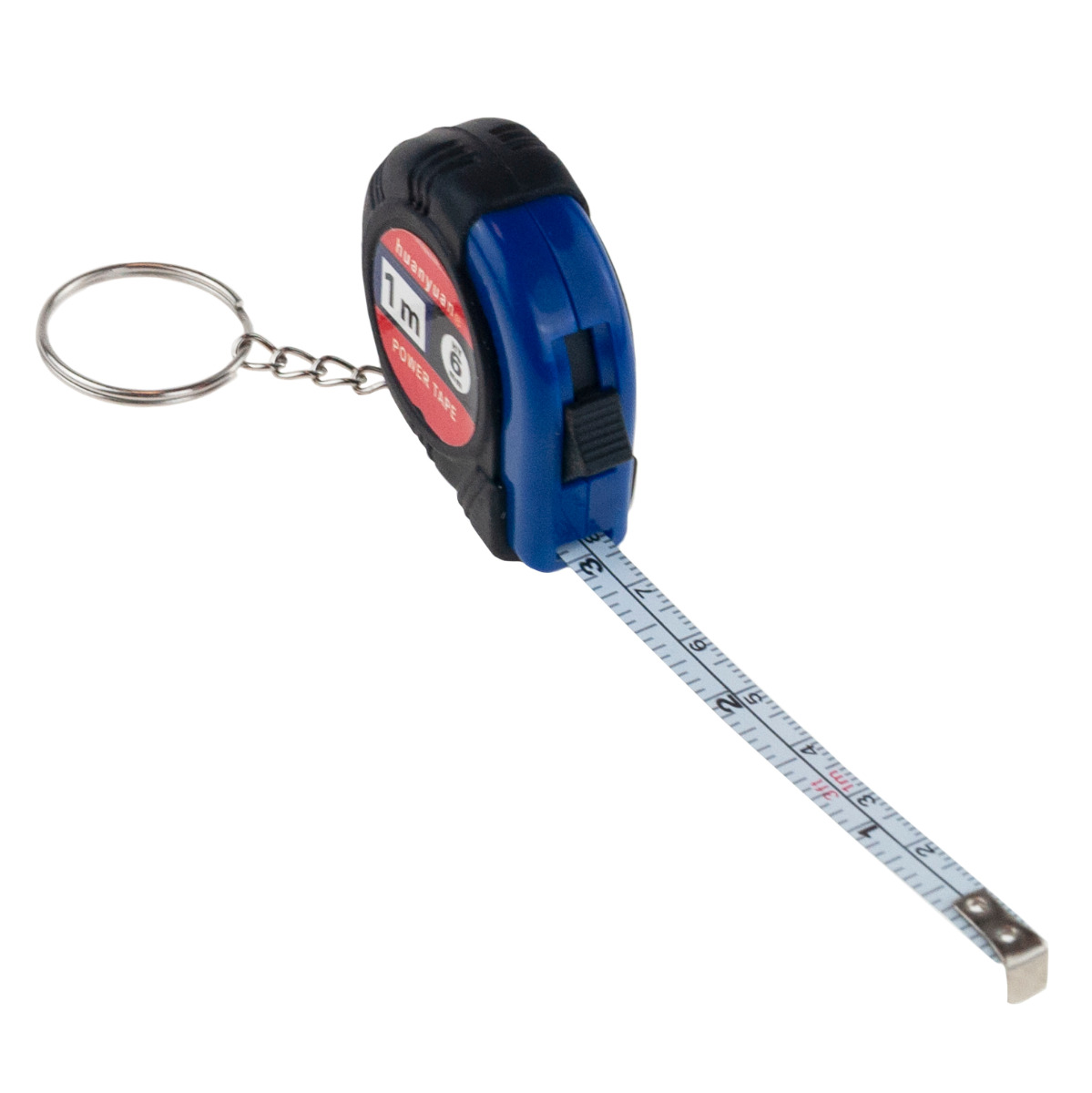 TG71288 BRELOK MIARKA BRELOCZEK DO KLUCZY METRÓWKA 1m 100cm GADŻET MIARA