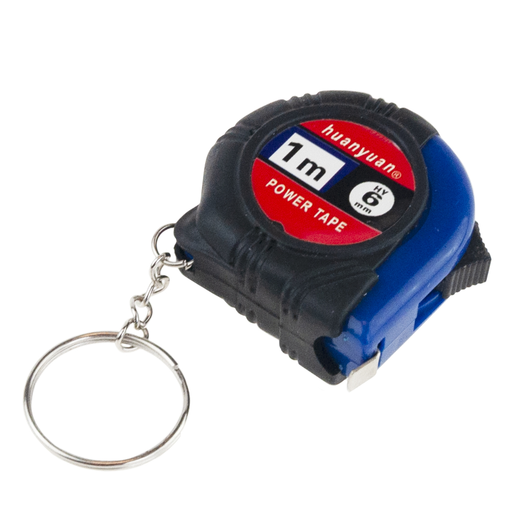 TG71288 BRELOK MIARKA BRELOCZEK DO KLUCZY METRÓWKA 1m 100cm GADŻET MIARA