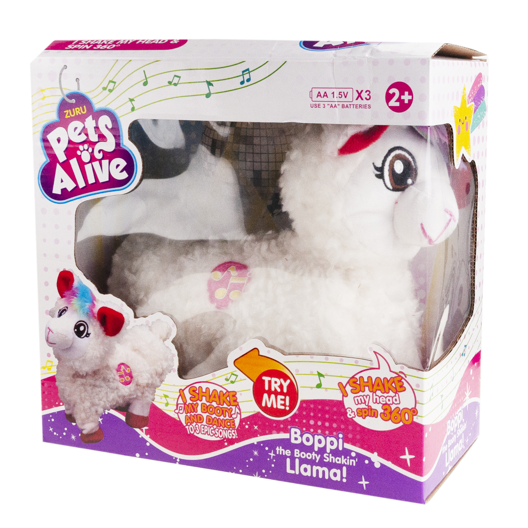 TG77512 ALPAKA INTERAKTYWNA TAŃCZĄCA GRAJĄCA MASKOTKA DLA DZIECI