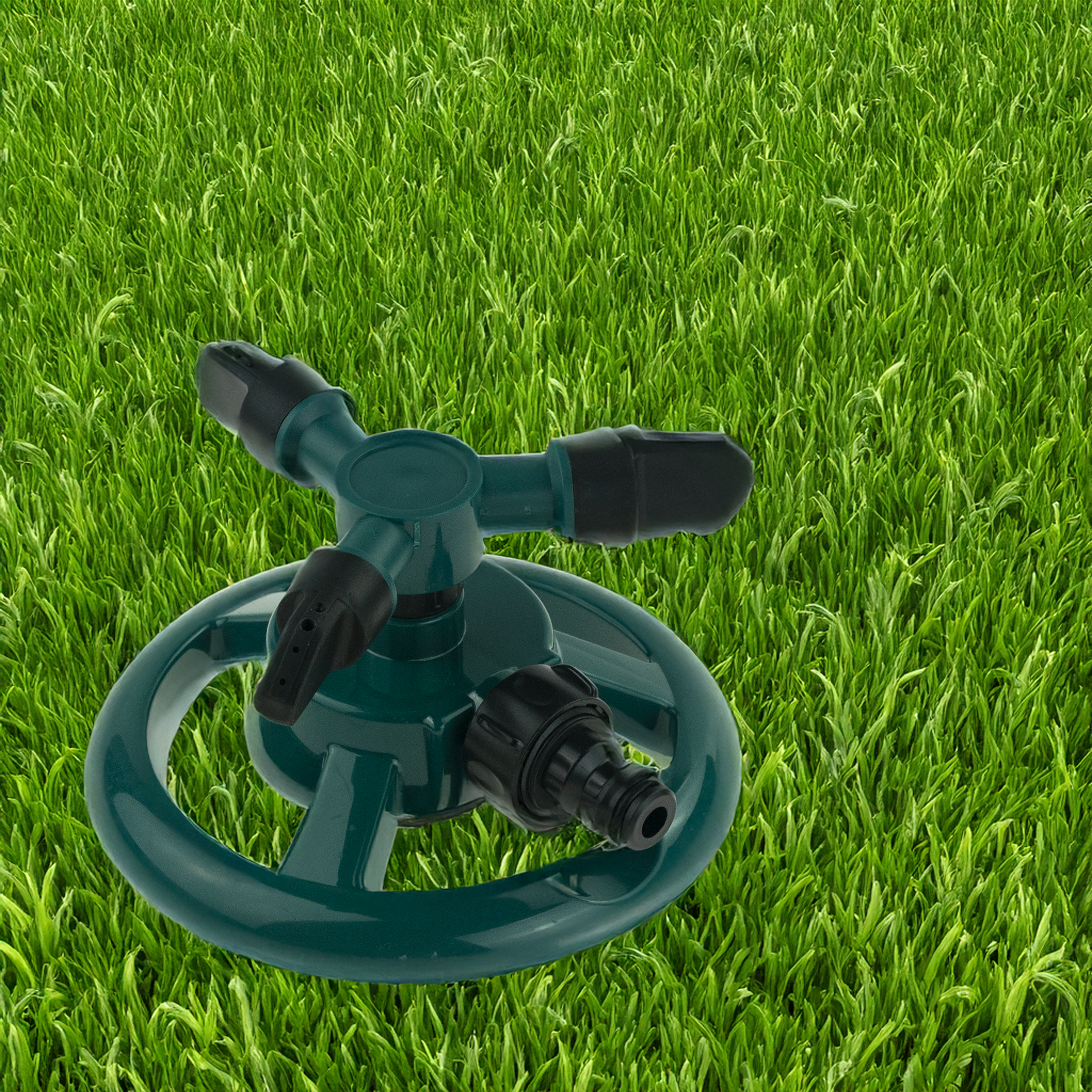 TG77625 ZRASZACZ OGRODOWY SPRYSKIWACZ OBROTOWY SZYBKOZŁĄCZE 3 DYSZE