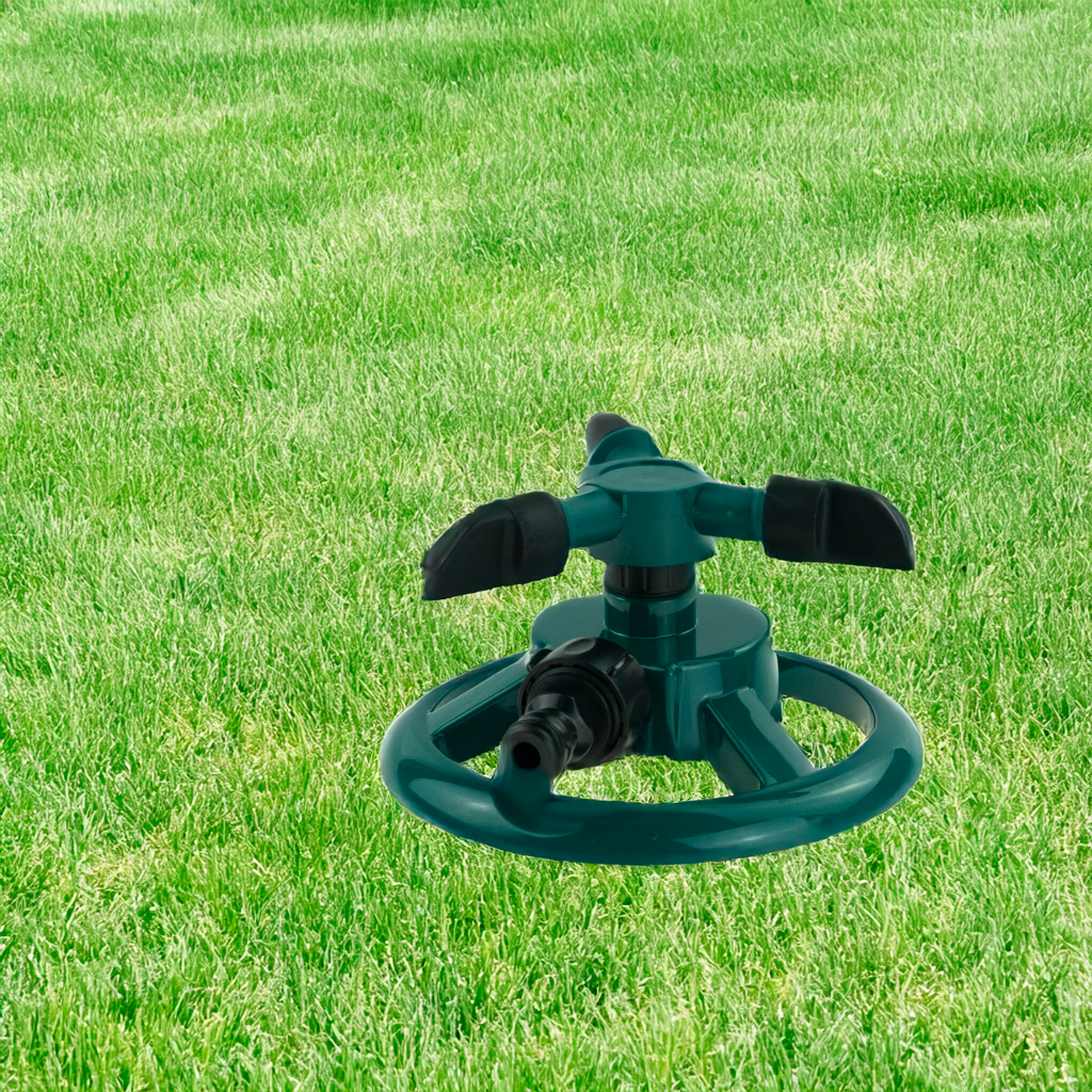 TG77625 ZRASZACZ OGRODOWY SPRYSKIWACZ OBROTOWY SZYBKOZŁĄCZE 3 DYSZE