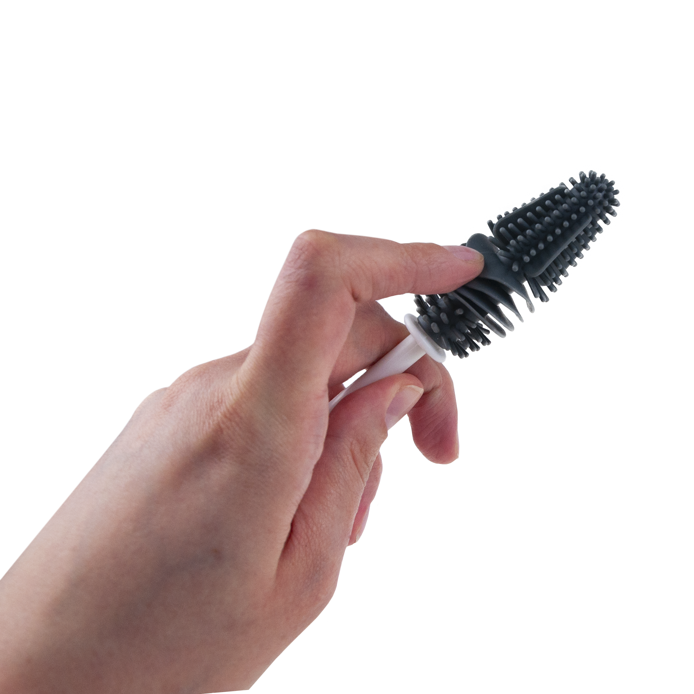 TG77670 SZCZOTKA SILIKONOWA DO MYCIA BUTELEK