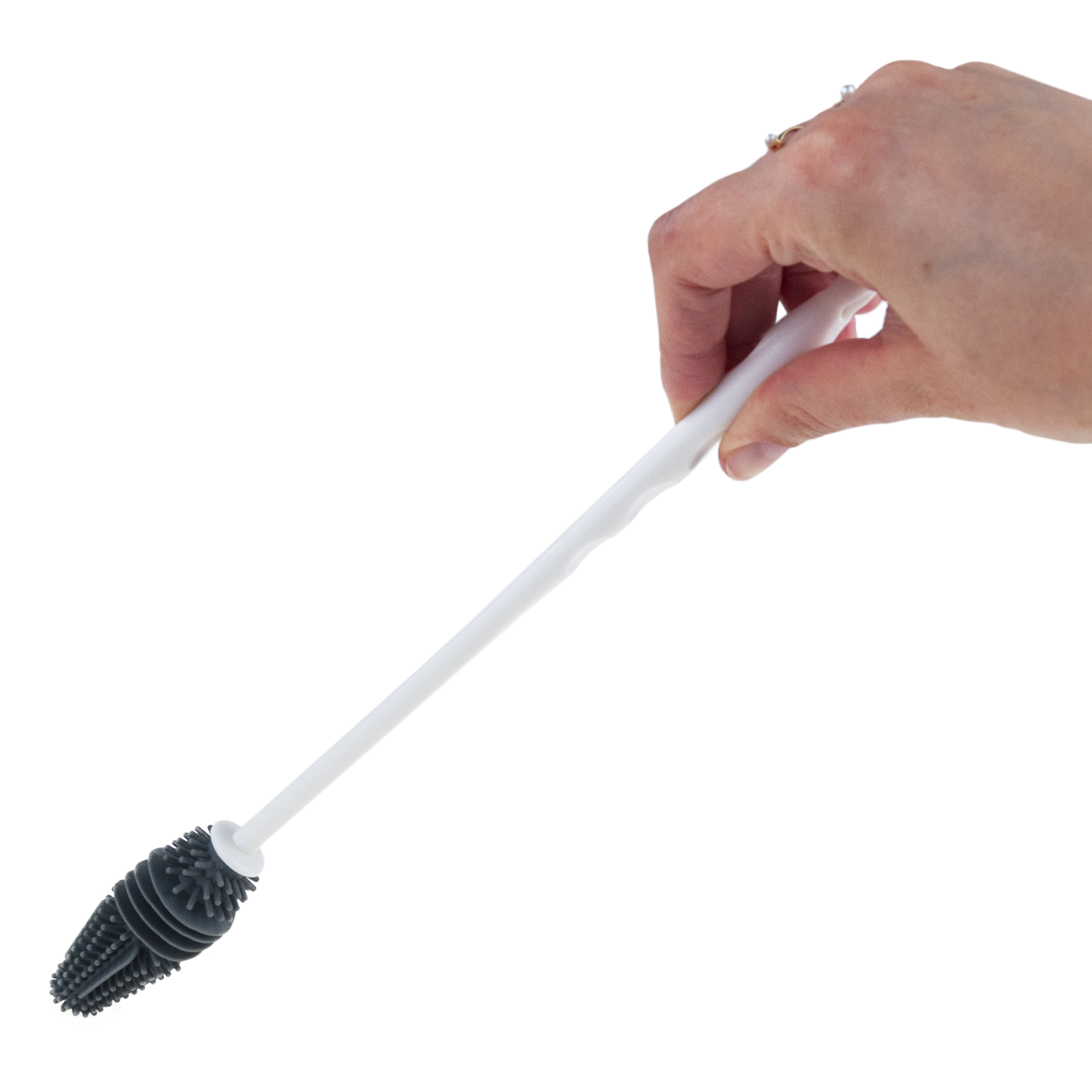 TG77670 SZCZOTKA SILIKONOWA DO MYCIA BUTELEK