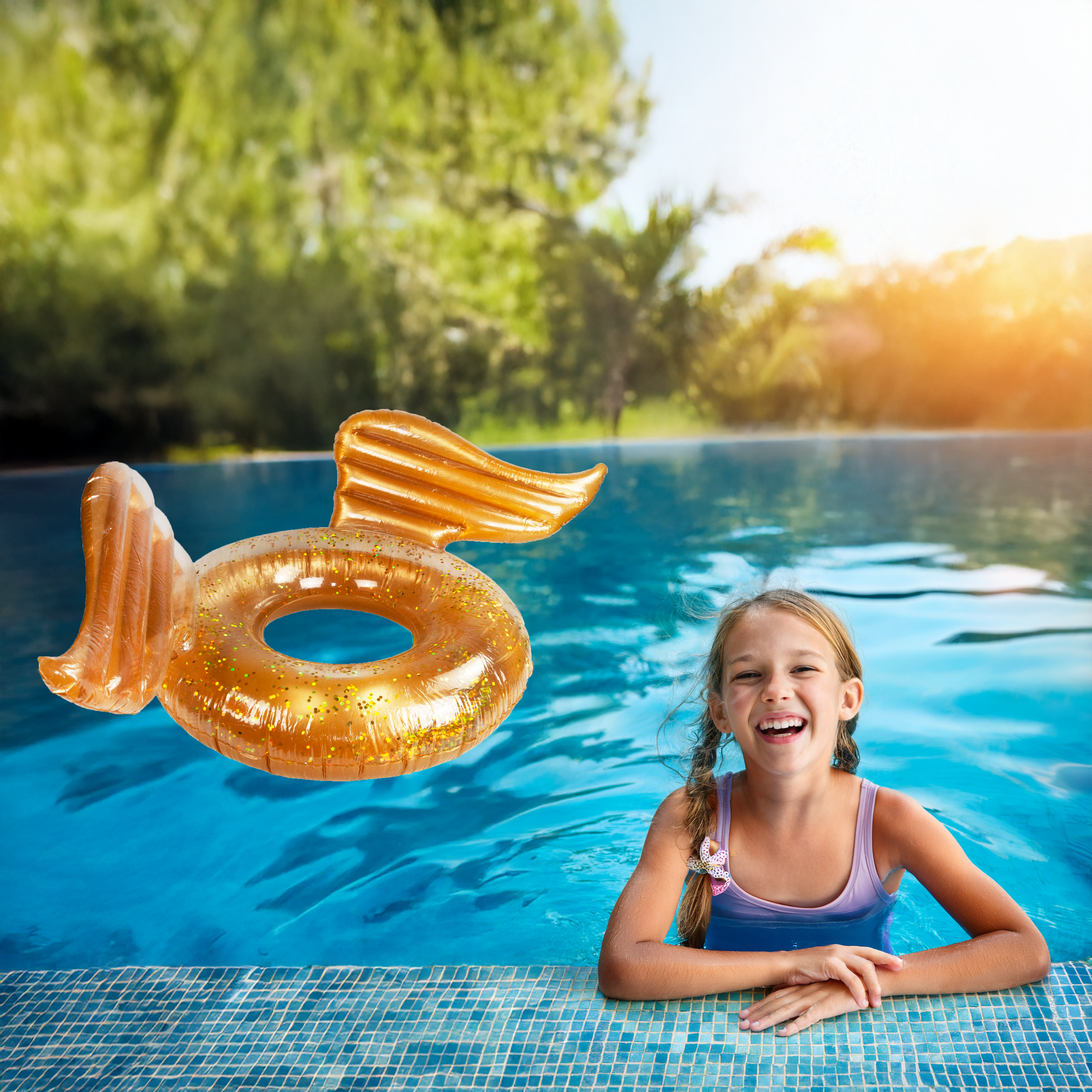 TG77793 KOŁO DMUCHANE ZE SKRZYDŁAMI