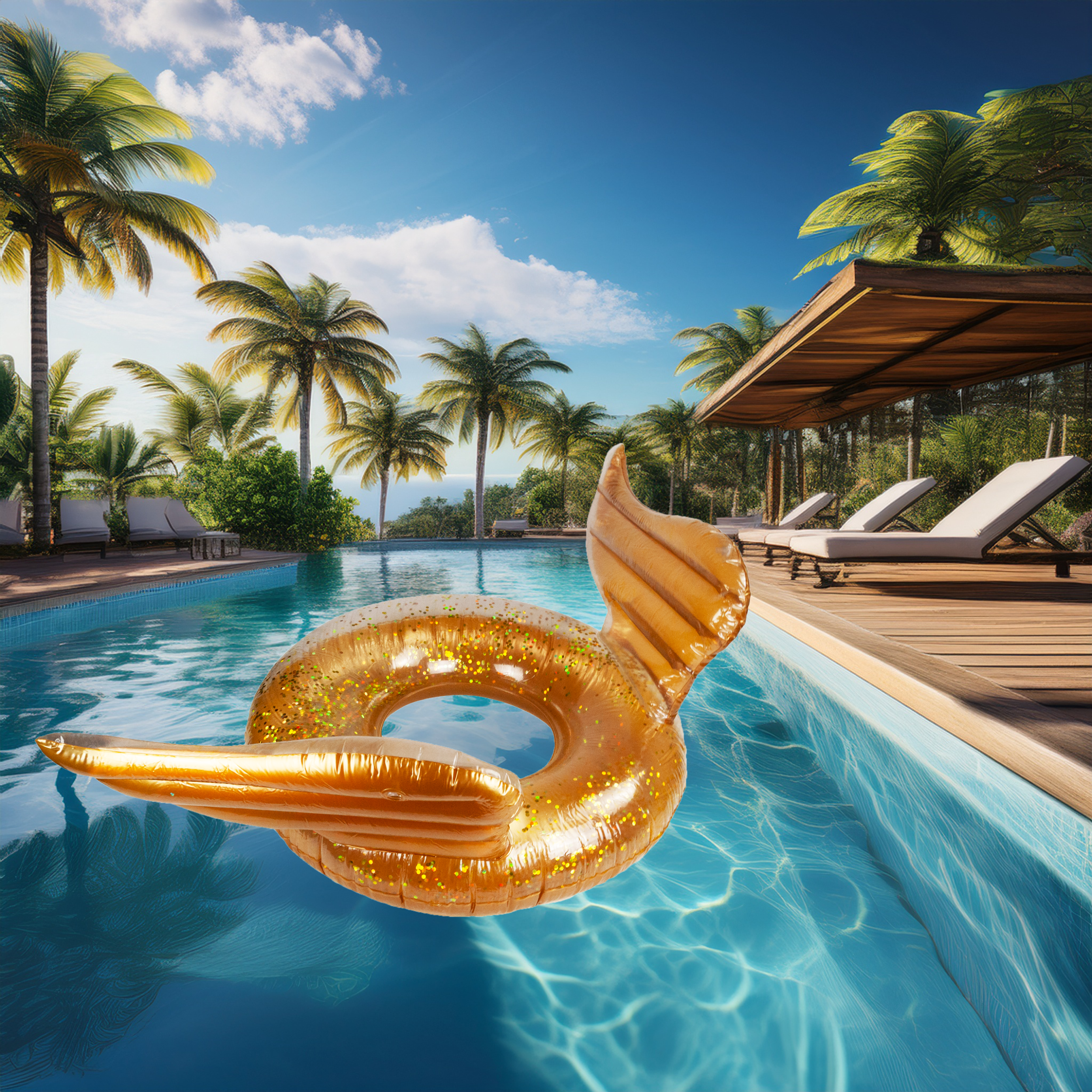 TG77793 KOŁO DMUCHANE ZE SKRZYDŁAMI